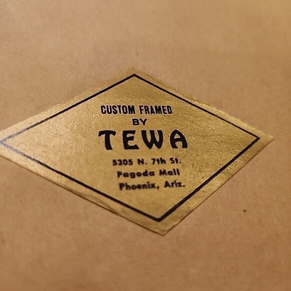 Unknown Painter Portrait Red Headed Girl Green Eyes Oil Painting 1967 Framed - Picture 9 of 9